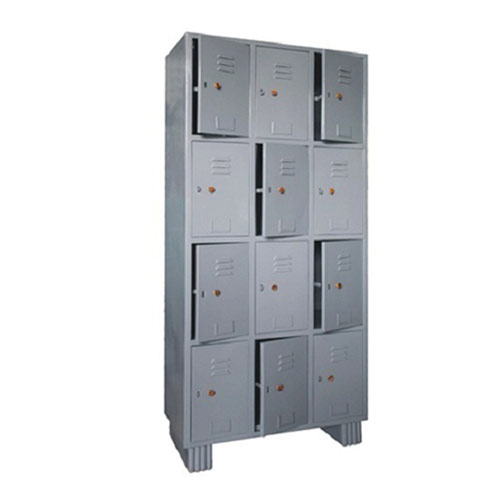 12-Door-Locker industrial 12-door steel locker unit for employee belongings