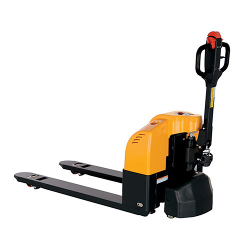 Battery-Operated-Pallet-Truck Battery operated pallet truck manufacturer and supplier for easy powered material transport