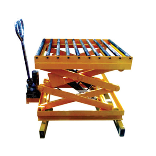 Die Ladder with Roller Die ladder with roller hydraulic scissor lift manufacturer and supplier for factory material handling