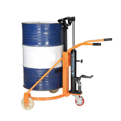 Drum-Lifter hydraulic drum palletizer for efficient drum stacking and storage