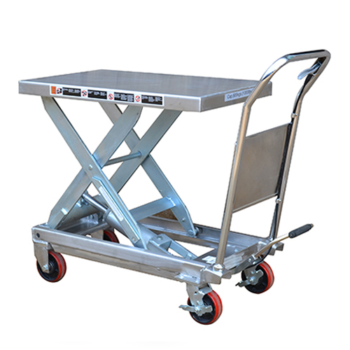 S-S-Scissor-Table stainless steel scissor table lift for pharma and hygienic production facilities in Ahmedabad