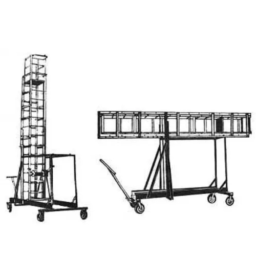 Tiltable-Square-Tower-Ladder tiltable square tower ladder for flexible movement in industrial Ahmedabad