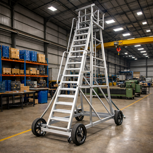 aluminium-square-tower-ladder-ms-wheel-india