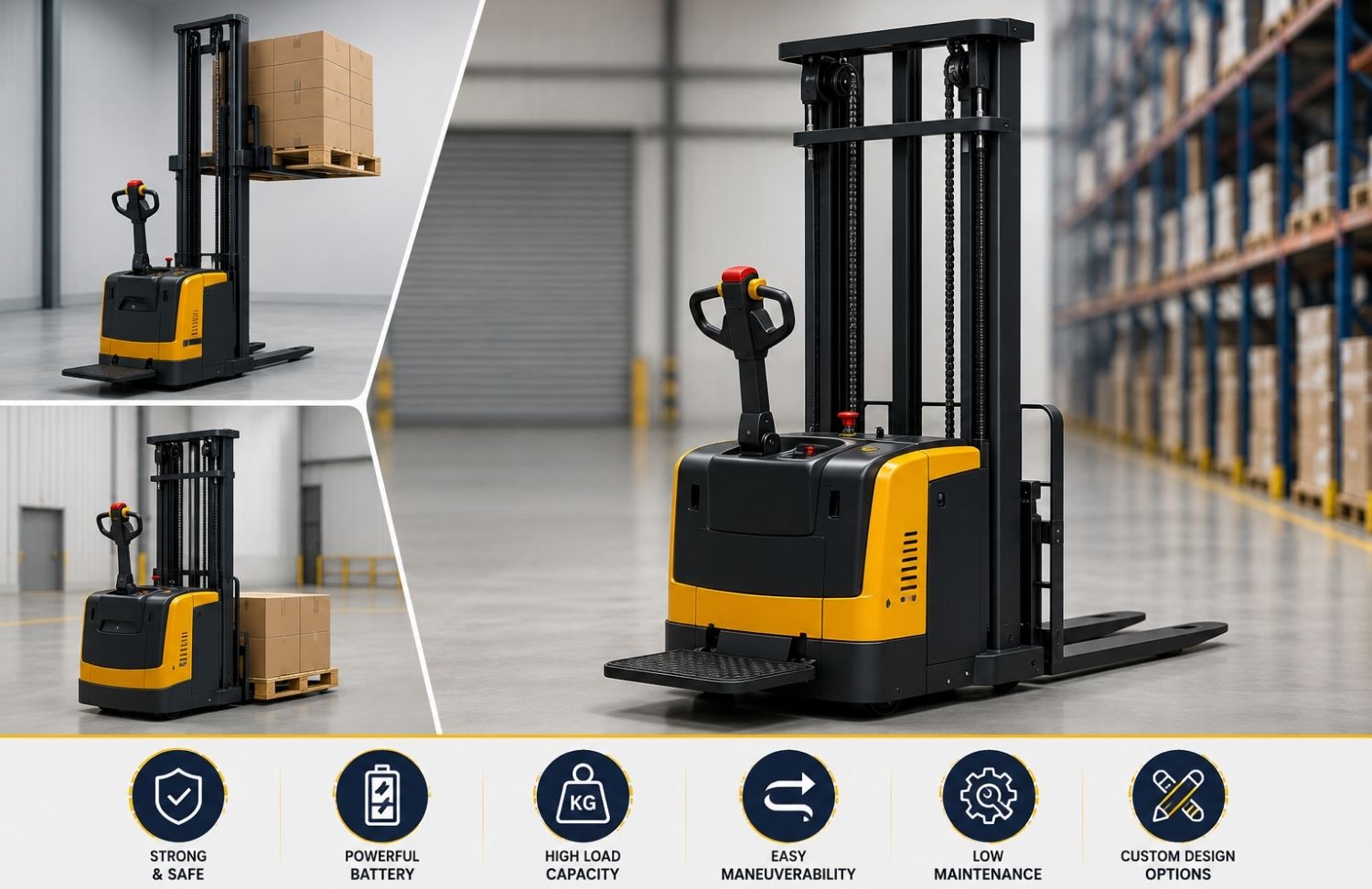 Battery Stacker Manufacturer in Ahmedabad